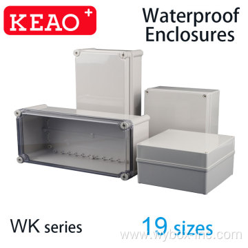 19 Sizes plastic nylon screw Medium and large size waterproof enclosure weatherproof electronic enclosure junction box